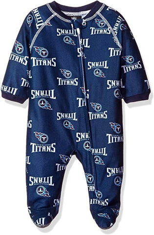 Outerstuff NFL Tennessee Titans Infant Sleeper 12 Month