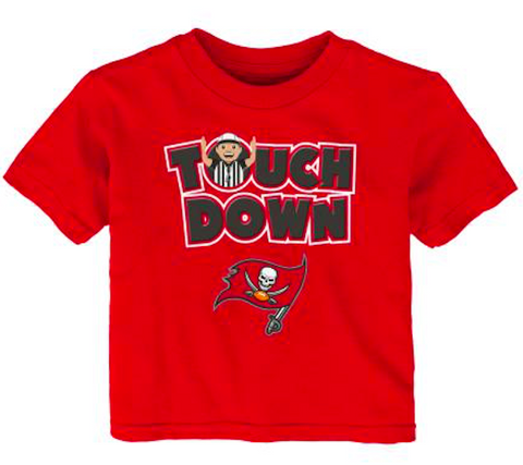 Tampa Bay Buccaneers Toddler Touchdown T-Shirt 3T