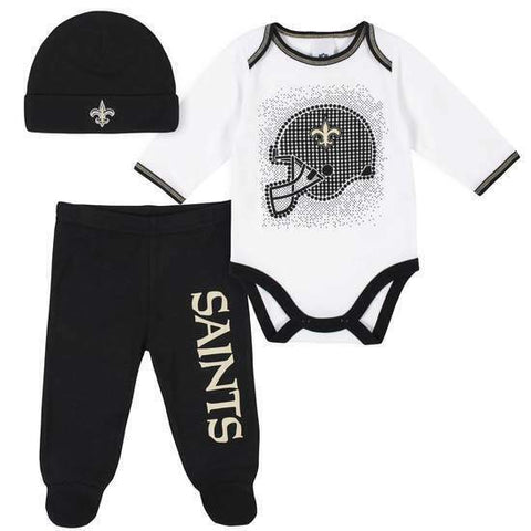 Gerber NFL New Orleans Saints Infant 3 Piece Set