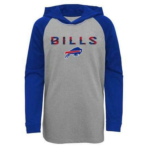 Outerstuff NFL Boys Buffalo Bills Long Sleeve Light Weight Hoodie
