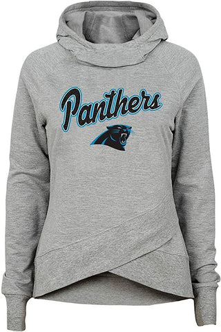 Outerstuff Carolina Panthers Girls Youth Girls Legend Girl Funnel Neck Hoodie