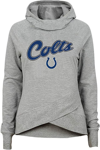 Outerstuff Indianapolis Colts Girls Youth Girls Legend Girl Funnel Neck Hoodie