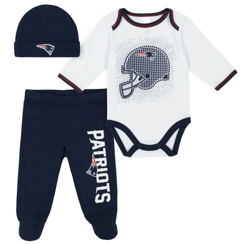 Gerber NFL New England Patriots Infant 3 Piece Set