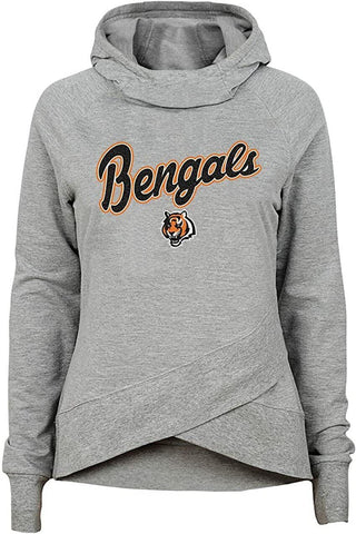 Outerstuff Cincinnati Bengals Girls Youth Girls Legend Girl Funnel Neck Hoodie