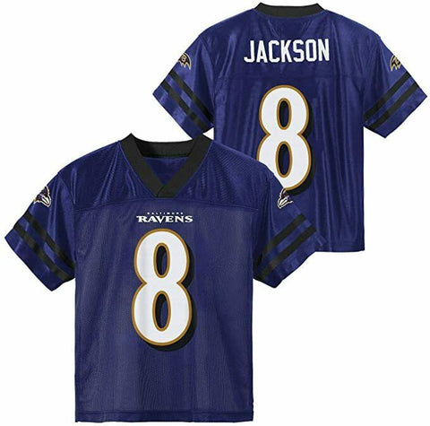 Outerstuff NFL Toddlers Baltimore Ravens Lamar Jackson Football Team Jersey