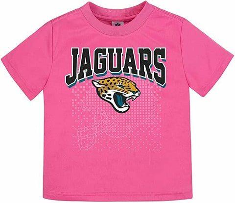 NFL Jacksonville Jaguars Toddler-Girl Short Sleeve Team Logo Tee
