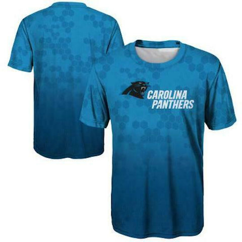 Outerstuff NFL Youth (4-18) Carolina Panthers Sublimated Performance Tee