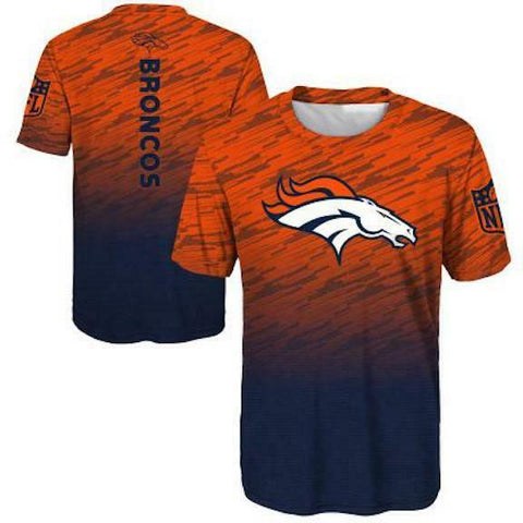Outerstuff NFL Youth Denver Broncos Propulsion Sublimated Performance Tee