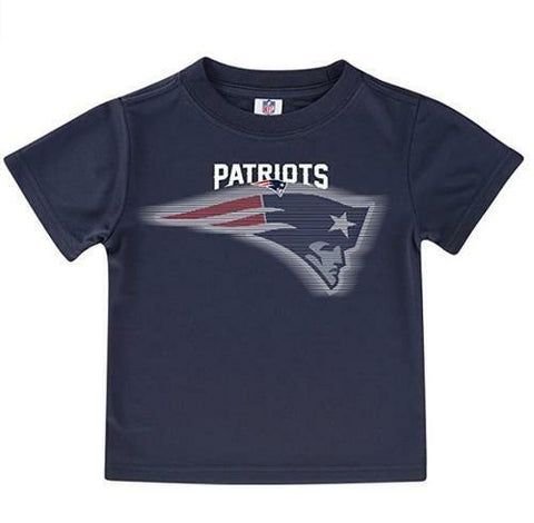 NFL New England Patriots Boys' Short Sleeve Solid Logo Tee Shirt 12 Month