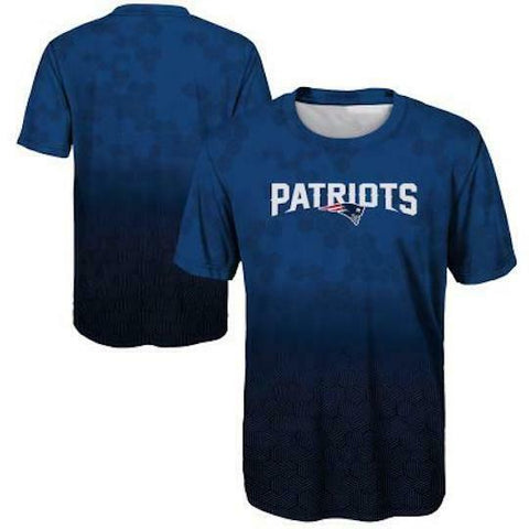 Outerstuff NFL Youth (4-18) New England Patriots Sublimated Performance Tee