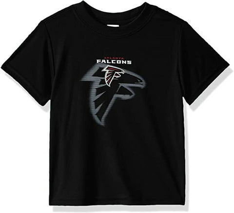 NFL Atlanta Falcons Boys' Short Sleeve Solid Logo Tee Shirt