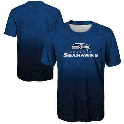 Outerstuff NFL Youth (4-18) Seattle Seahawks Sublimated Performance Tee