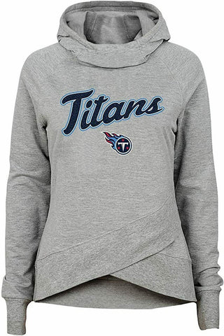 Outerstuff Tennessee Titans Girls Youth Girls Legend Girl Funnel Neck Hoodie