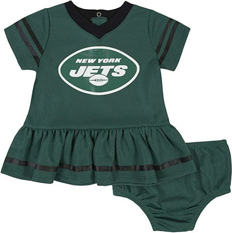 NFL New York Jets Girls Dress and Diaper Cover