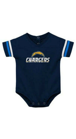 Outerstuff Los Angeles Chargers Infant Jersey Creeper