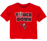 Tampa Bay Buccaneers Toddler Touchdown T-Shirt 2T