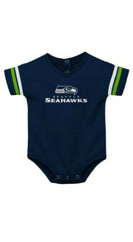 Outerstuff Seattle Seahawks Infant Jersey Creeper
