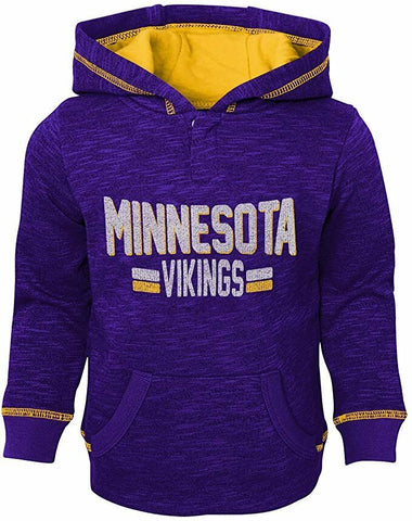 NFL Minnesota Vikings Boys Toddler "Tiny Linemen" Slub Fleece Hoodie