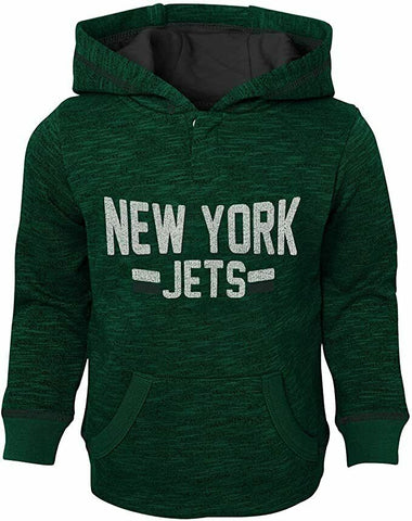 NFL New York Jets Boys Toddler Tiny Lineman Fleece Hoodie 4T