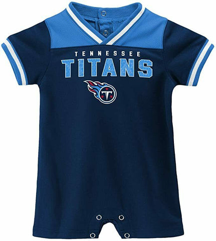 NFL Tennessee Titans Infant Outerstuff "Game Day" Short Sleeve Romper 24 Month