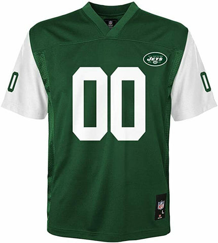 Outerstuff New York Jets Boys' Kids & Youth Team Color Fashion Jersey 12 Month