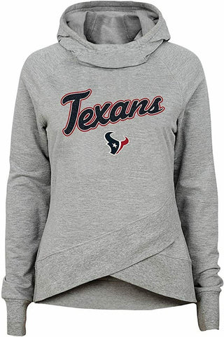 Outerstuff Houston Texans Girls Youth Girls Legend Girl Funnel Neck Hoodie