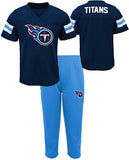 NFL Tennessee Titans Boys Infant Training Camp Top & Pant Set 12 Month