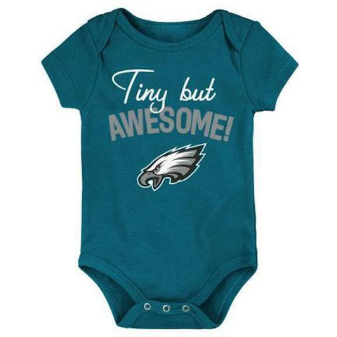Philadelphia Eagles Baby Infant Bodysuit Tiny But Awesome