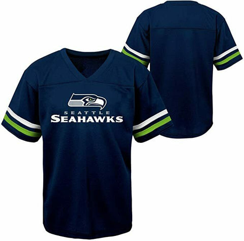 Outerstuff NFL Toddlers Seattle Seahawks Short Sleeve Football Team Jersey
