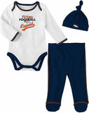 NFL Denver Broncos Infant Future Legend 3 Piece Set 3 Month