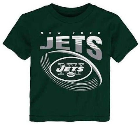 Outerstuff New York Jets Vortex Ball SS TEE Toddler 2T