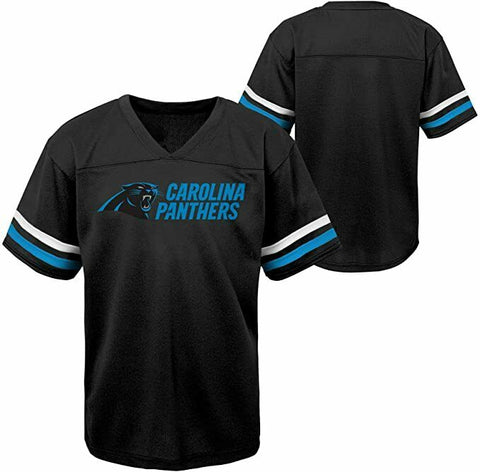 Outerstuff NFL Toddlers Carolina Panthers Short Sleeve Football Team Jersey