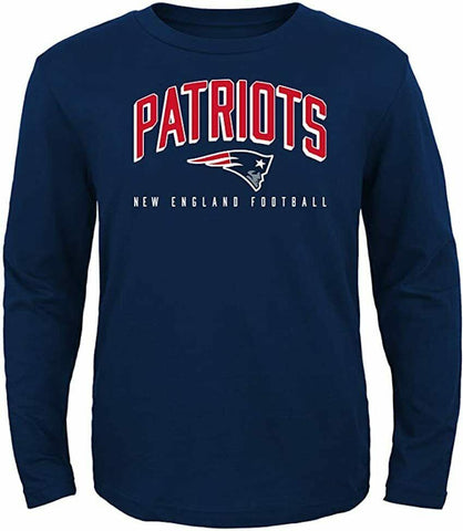 NFL New England Patriots Toddler "Arch Standard" Long Sleeve Tee
