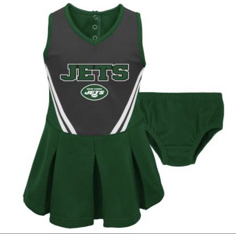 Outerstuff NFL New York Jets Toddler Cheer Dress / Panty Set