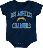 NFL Los Angeles Chargers Infant Outerstuff "City Wide" Bodysuit 12 Month